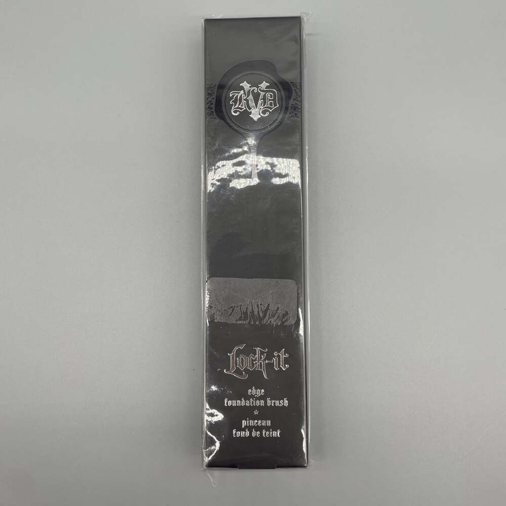 KVD Beauty Lock-It Edge Foundation Brush #10 *Discontinued* •NEW & SEALED•